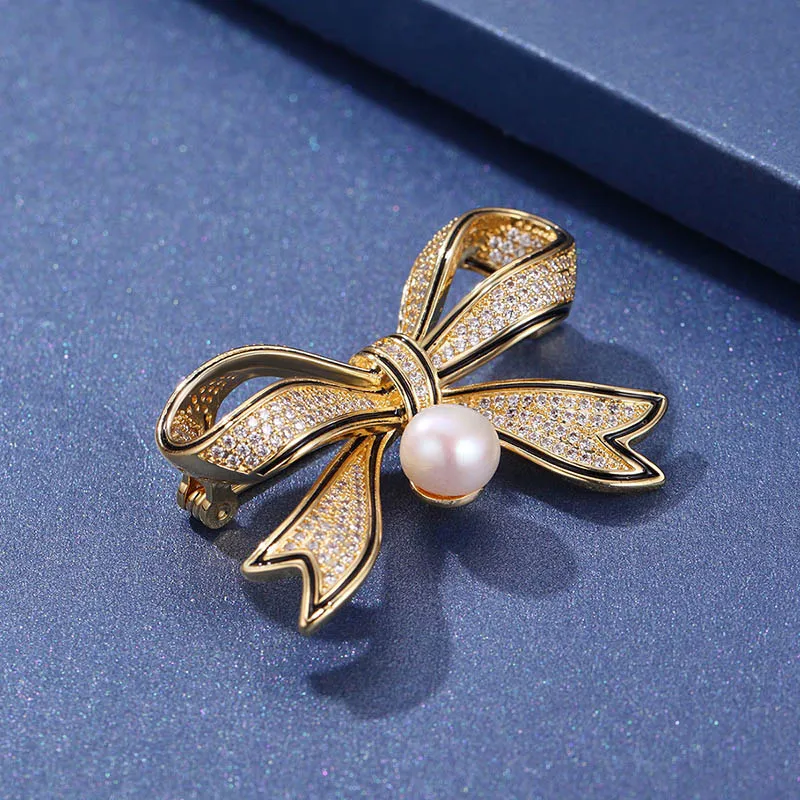 Zoo Jewel Copper Brooches Women's-2