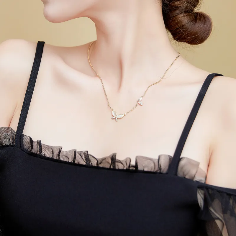 Zoo Jewel Copper Alloy Necklaces Women's-3