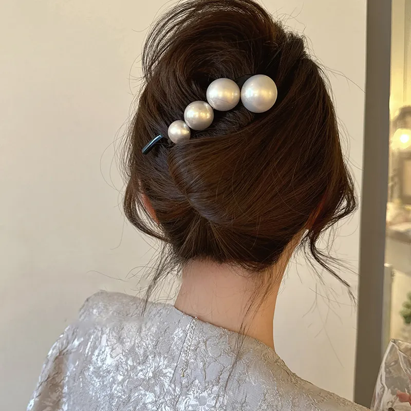 QIMEILA Resin Hair Clips Women's-2