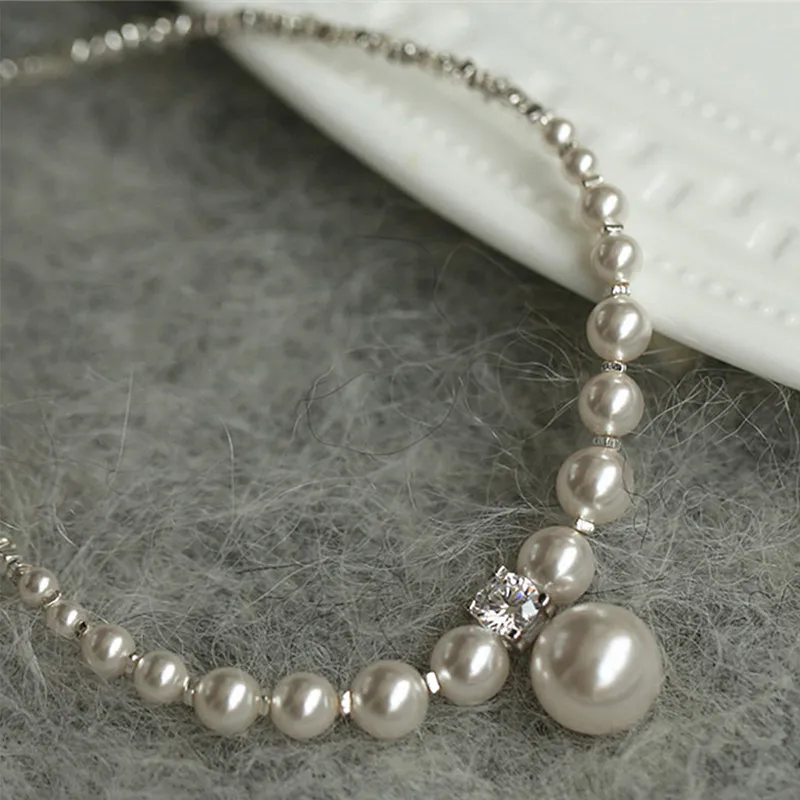 Zoo Jewel Artificial Pearl Necklaces Women's-4