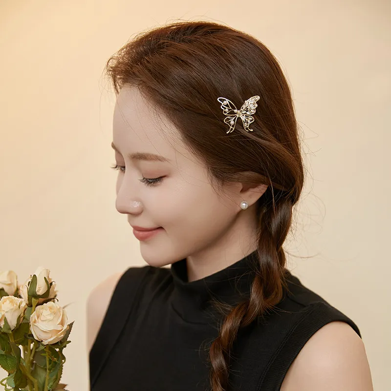 QIMEILA Alloy Hair Clips Women's-2