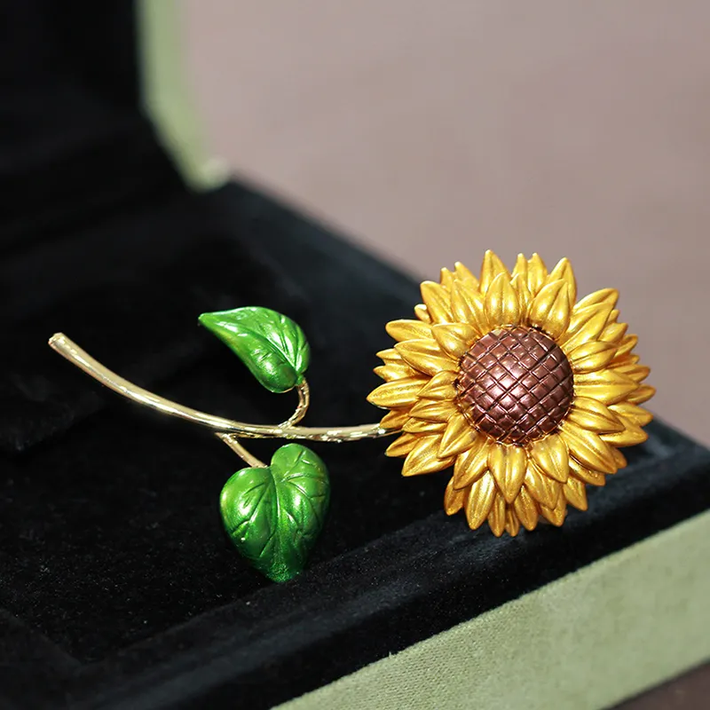 QIMEILA Drip Glaze Brooches Women's-1