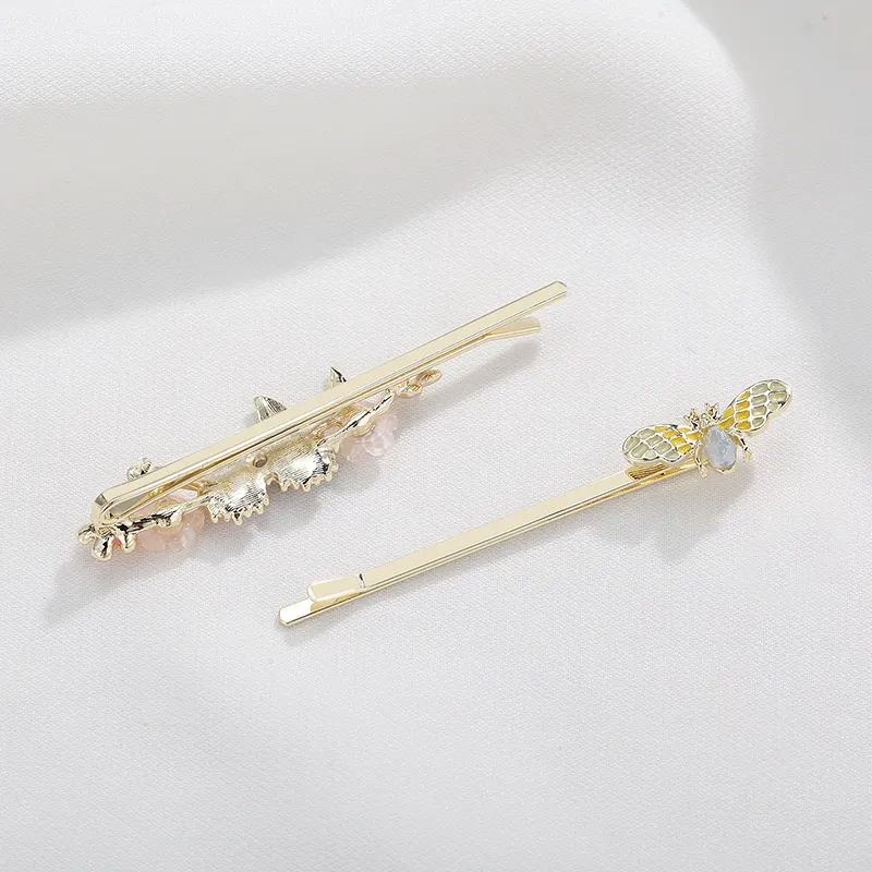 QIMEILA Alloy Hair Clips Women's-4