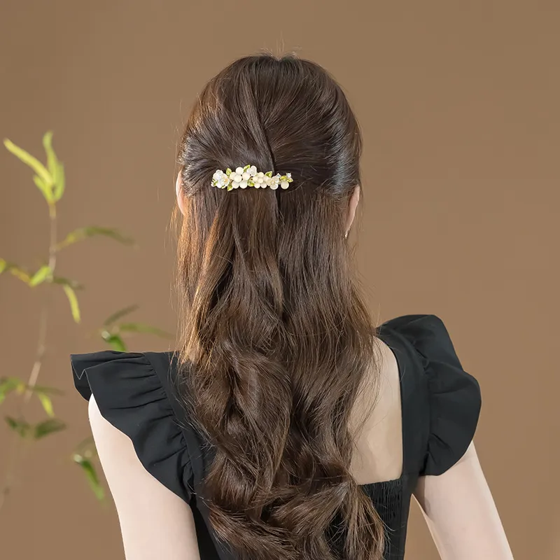 QIMEILA Alloy Hair Clips Women's-3