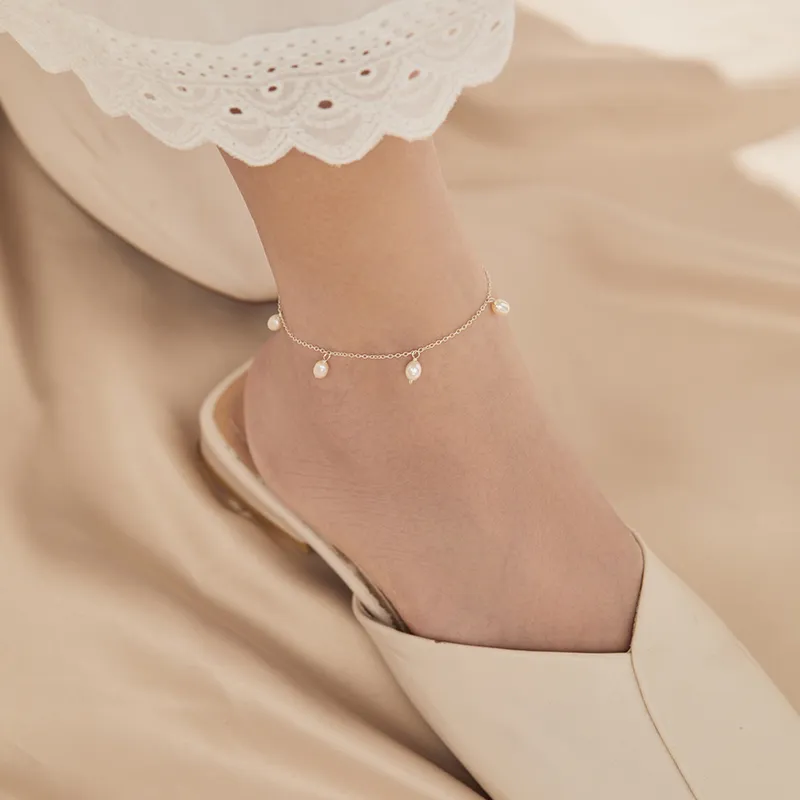 Zoo Jewel S925 Silver Anklets Women's-2