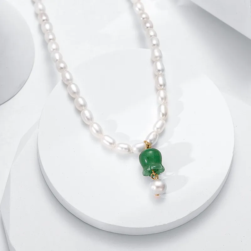 Zoo Jewel Pearl Necklaces Women's-4