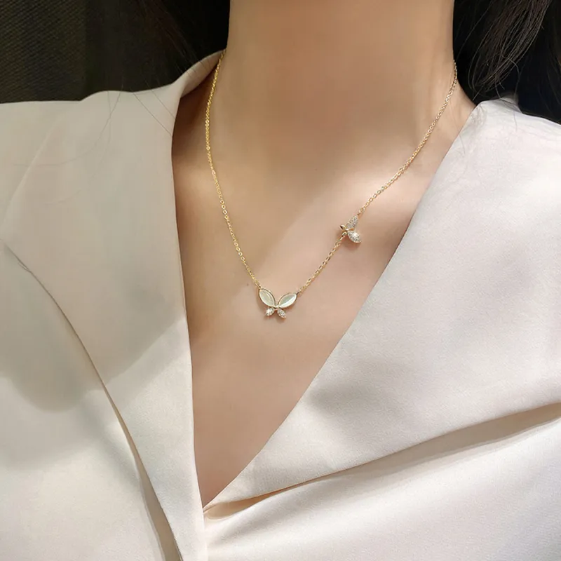 Zoo Jewel Copper Alloy Necklaces Women's-4