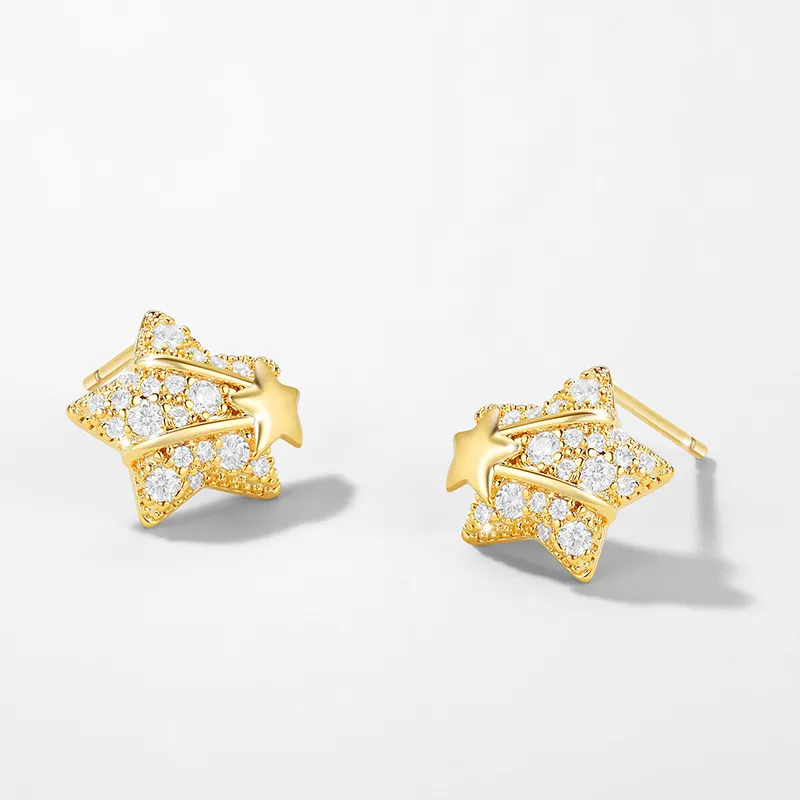 Zoo Jewel Copper Stud Earrings Women's-5