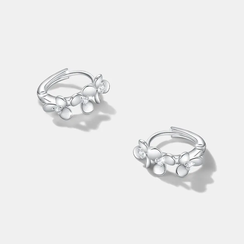 Zoo Jewel S999 Fine Silver Earrings Women's-3