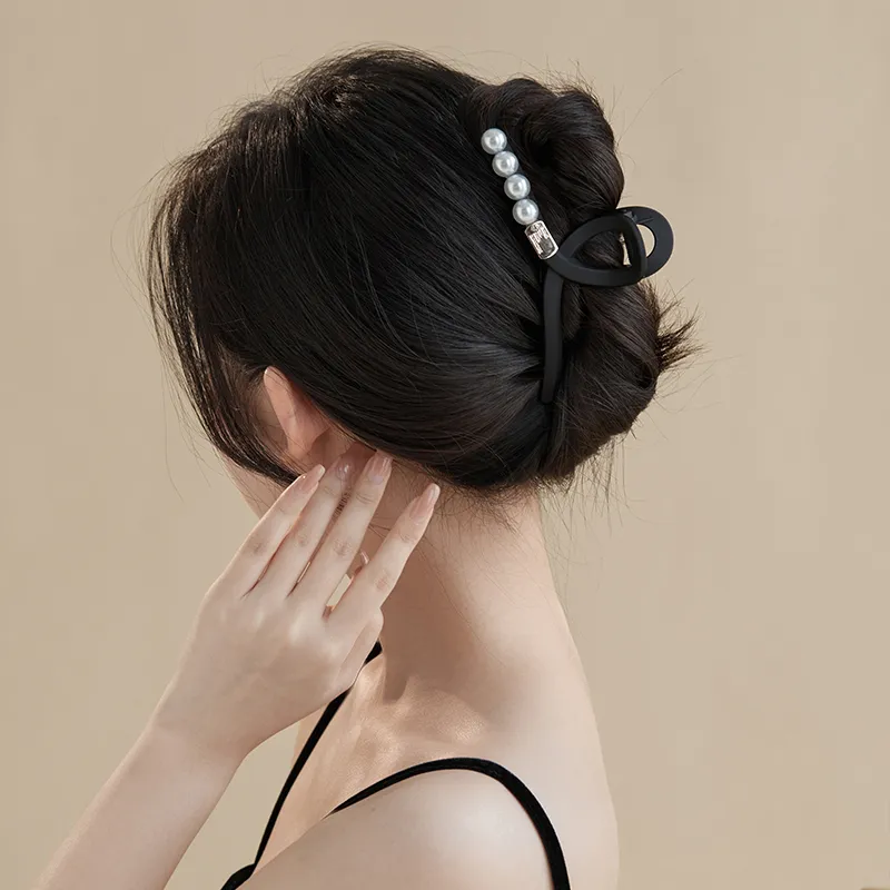 QIMEILA Acrylic Hair Clips Women's-2