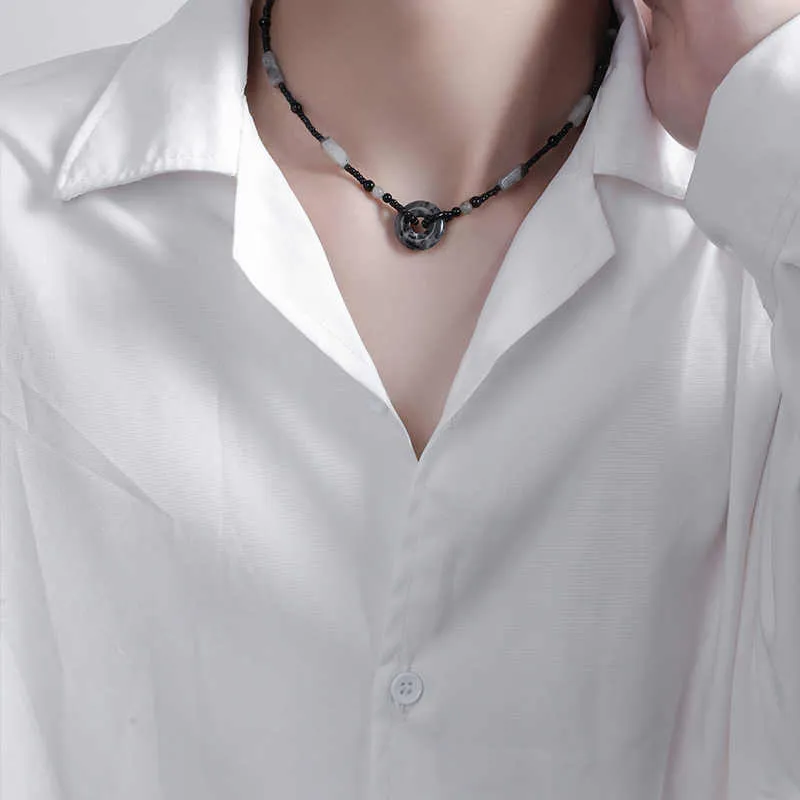 QIMEILA Resin Necklaces Women's-1