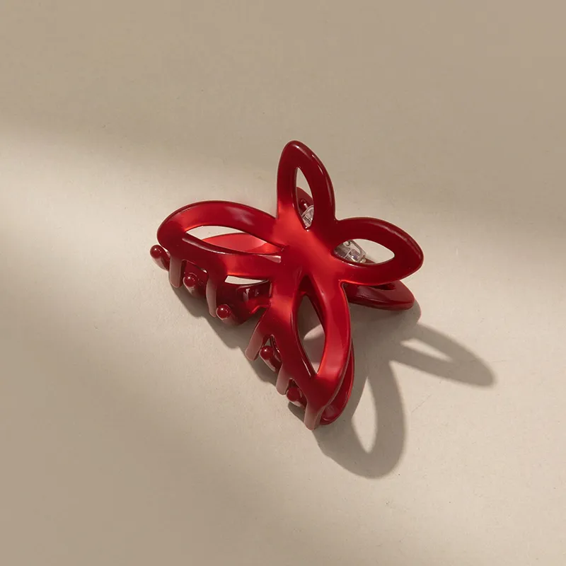 QIMEILA Acetate Plate Hair Claw Clip Hair Clip Women's-6