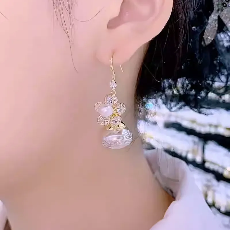 QIMEILA Copper Alloy Earrings Women's-3