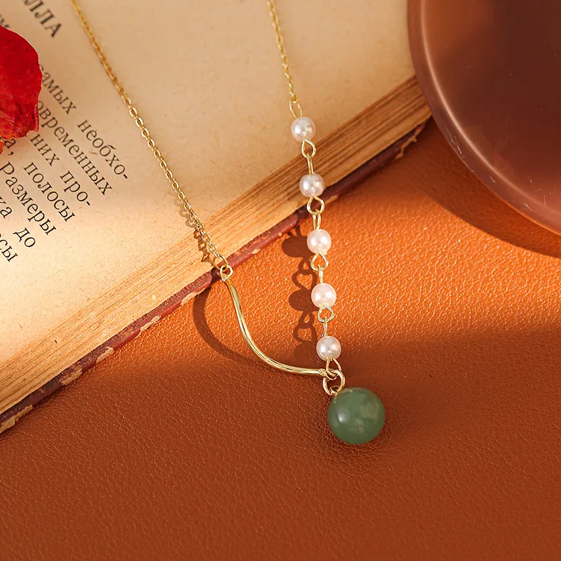 QIMEILA Copper Alloy Necklaces Women's-4