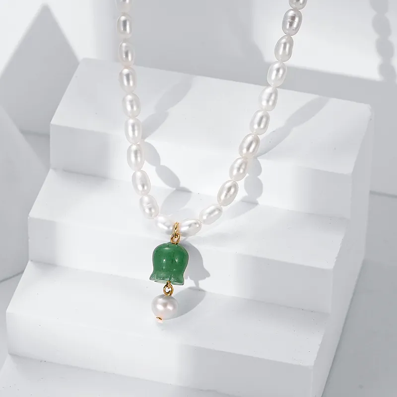 Zoo Jewel Pearl Necklaces Women's-3