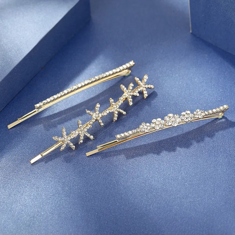 QIMEILA Alloy Hair Clips Women's-3