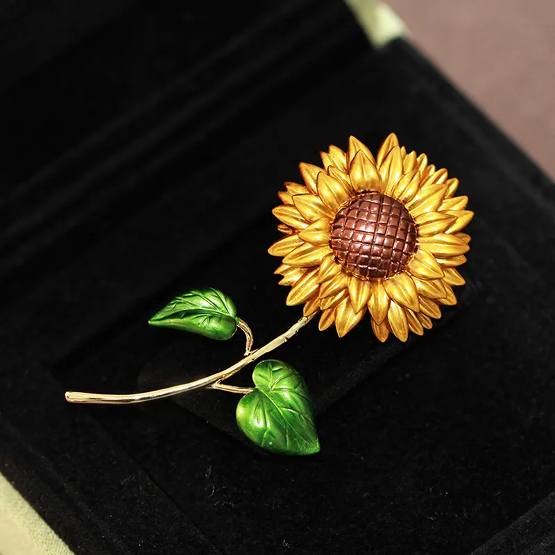 QIMEILA Drip Glaze Brooches Women's-2