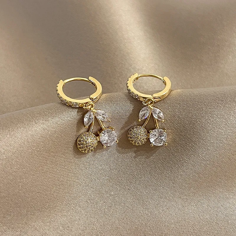 QIMEILA Copper Earrings Women's-1