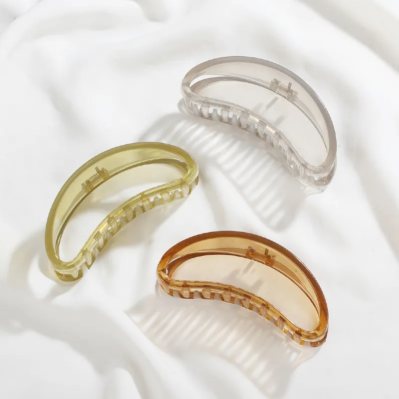 QIMEILA Acrylic Hair Clips Women's-1