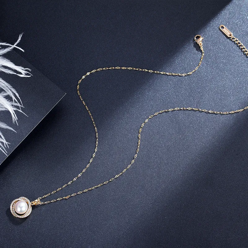 QIMEILA Copper Alloy Necklaces Women's-7