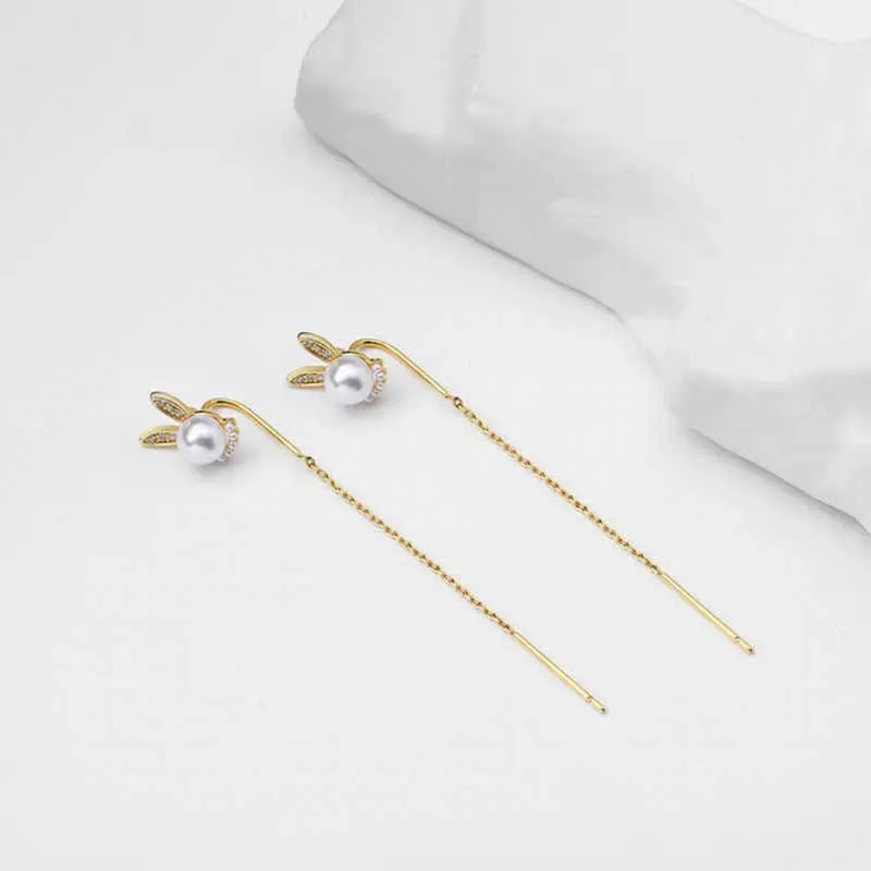 QIMEILA Copper Alloy Drop Earrings Women's-5