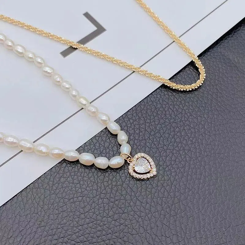 Zoo Jewel Alloy Necklaces Women's-6