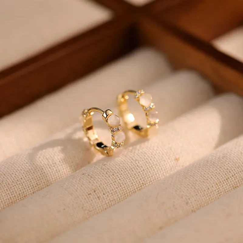 QIMEILA Copper Alloy Earrings Women's-3