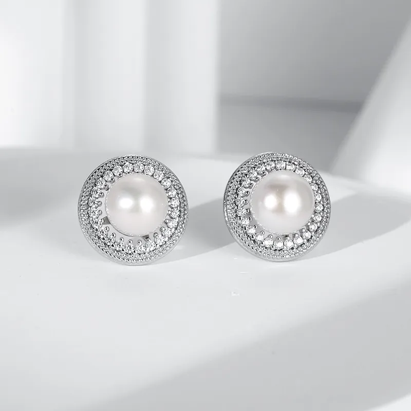 Zoo Jewel S925 Silver Stud Earrings Women's-2