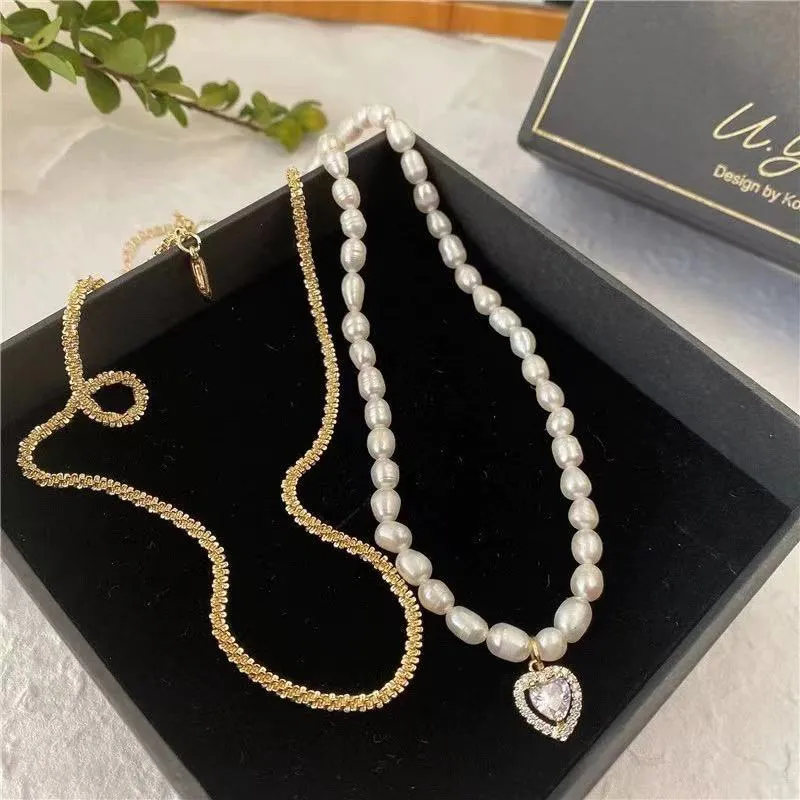 Zoo Jewel Alloy Necklaces Women's-5