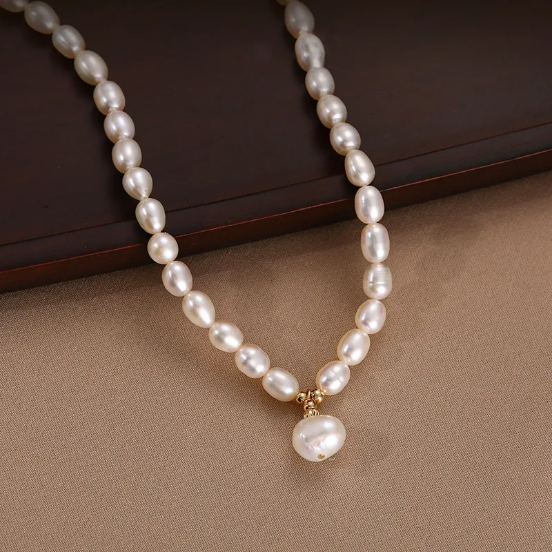 Zoo Jewel Pearl Necklaces Women's-7