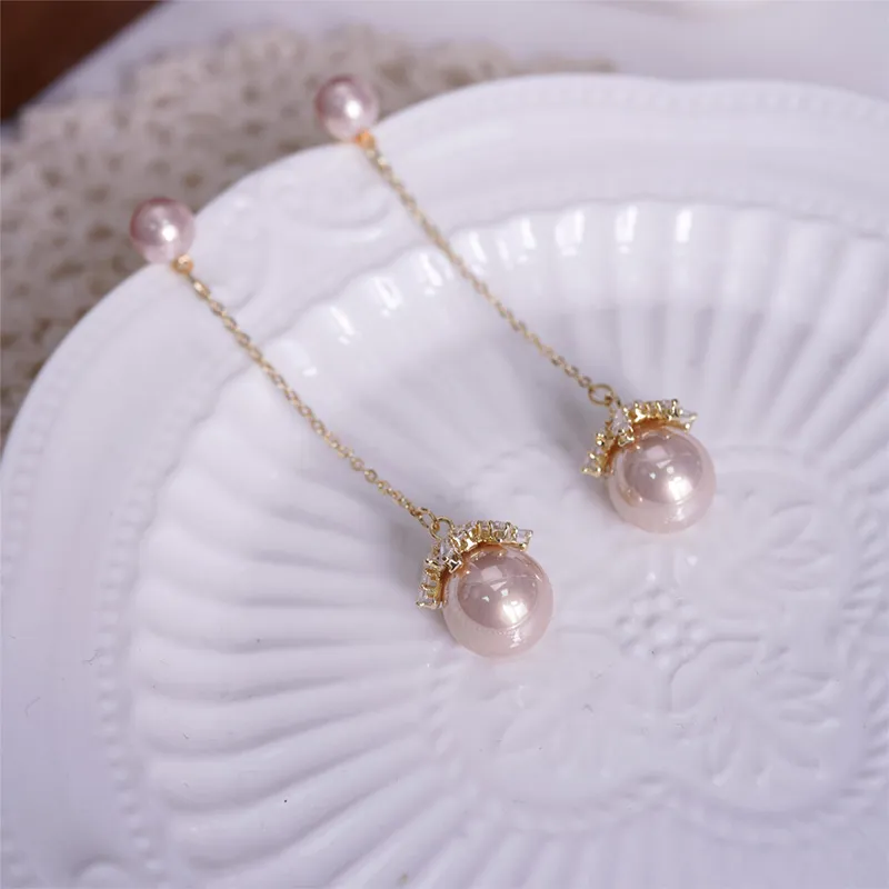 QIMEILA Copper Alloy Earrings Women's-5