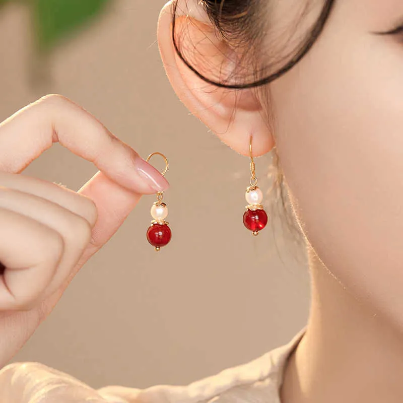 QIMEILA Copper Alloy Earrings Women's-1