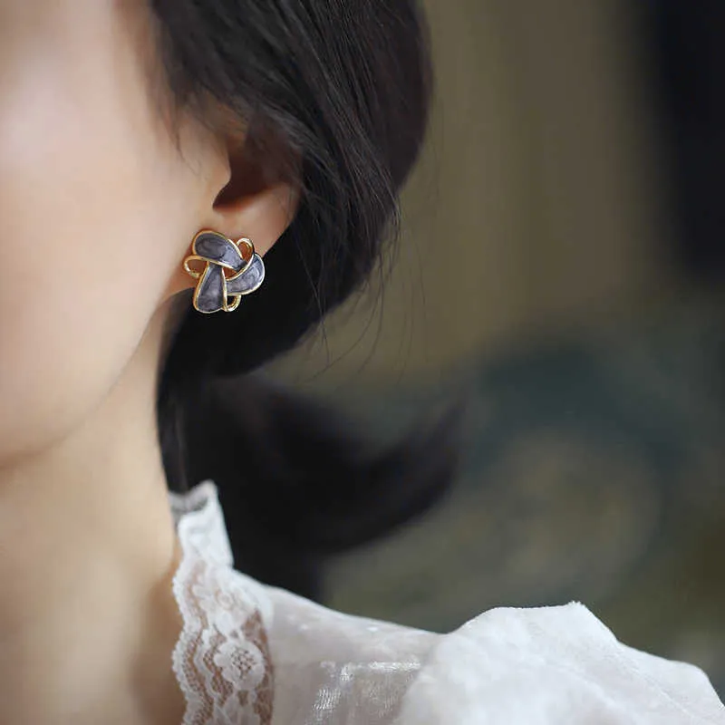 Zoo Jewel Alloy Earrings Women's-1