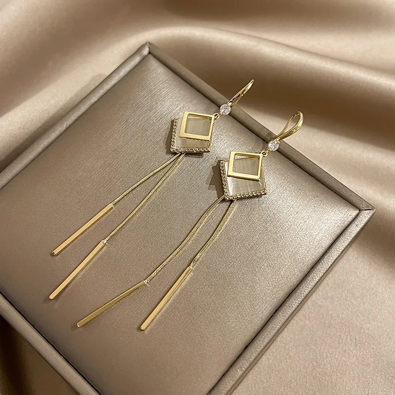 QIMEILA Copper Alloy Earrings Women's-1