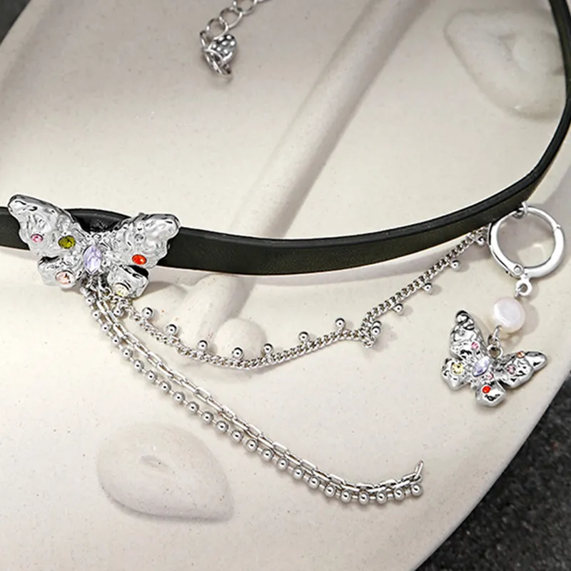 Zoo Jewel Alloy Necklaces Women's-3