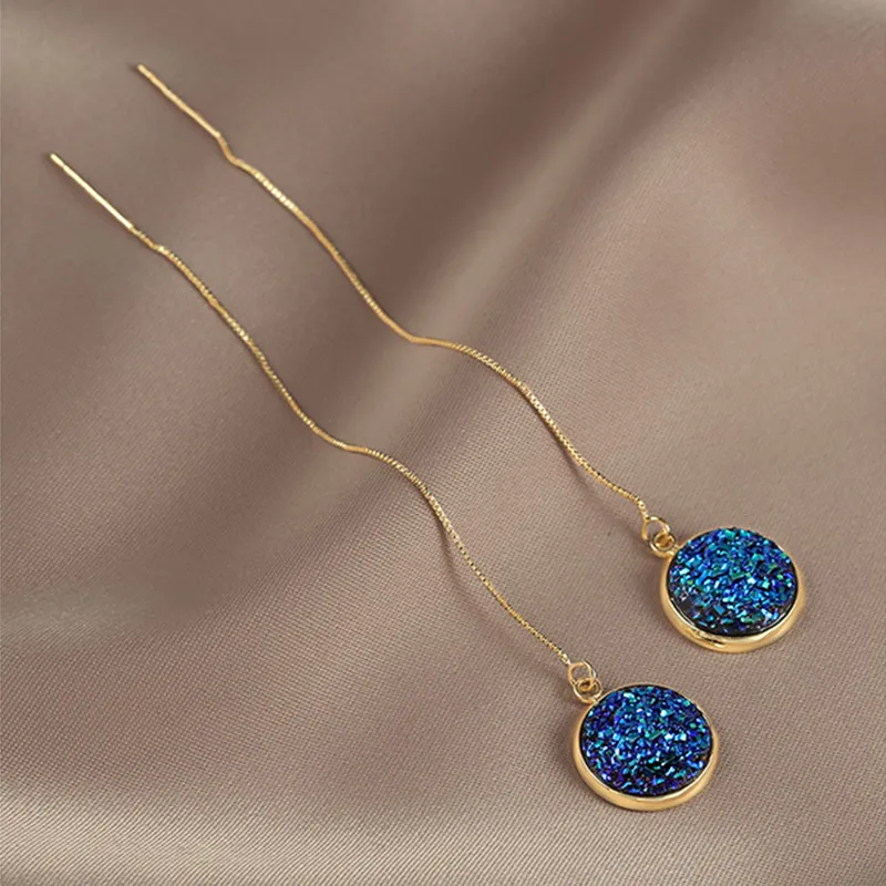 QIMEILA Copper Alloy Drop Earrings Women's-3