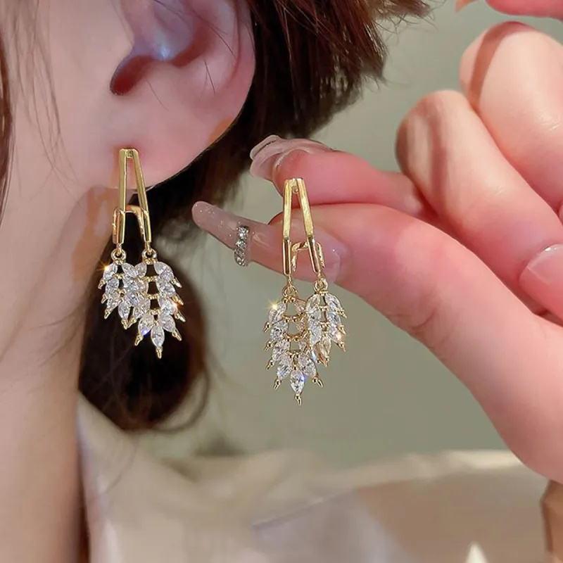 Zoo Jewel Alloy Earrings Women's-4