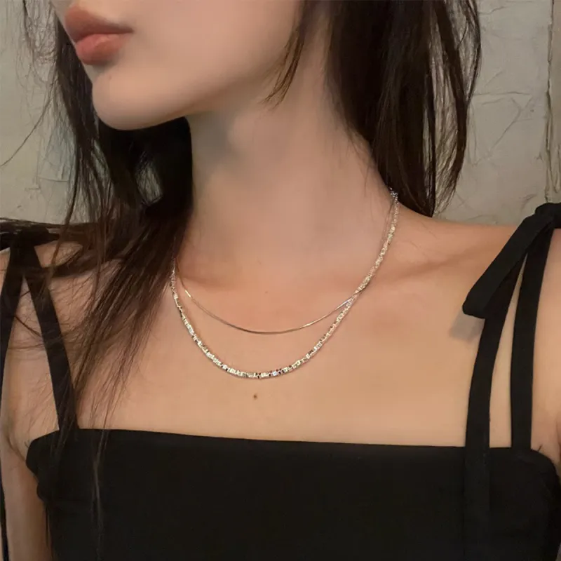 Zoo Jewel Alloy Necklaces Women's-2