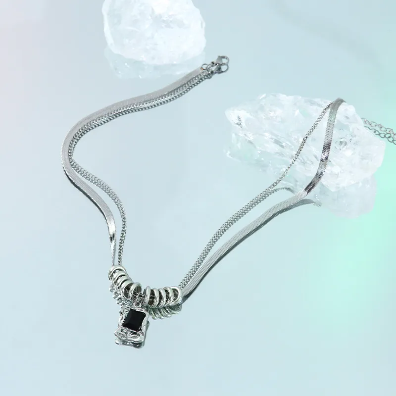 QIMEILA Alloy Necklaces Women's-3