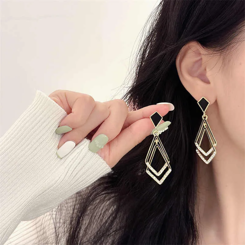 QIMEILA Copper Alloy Earrings Women's-1