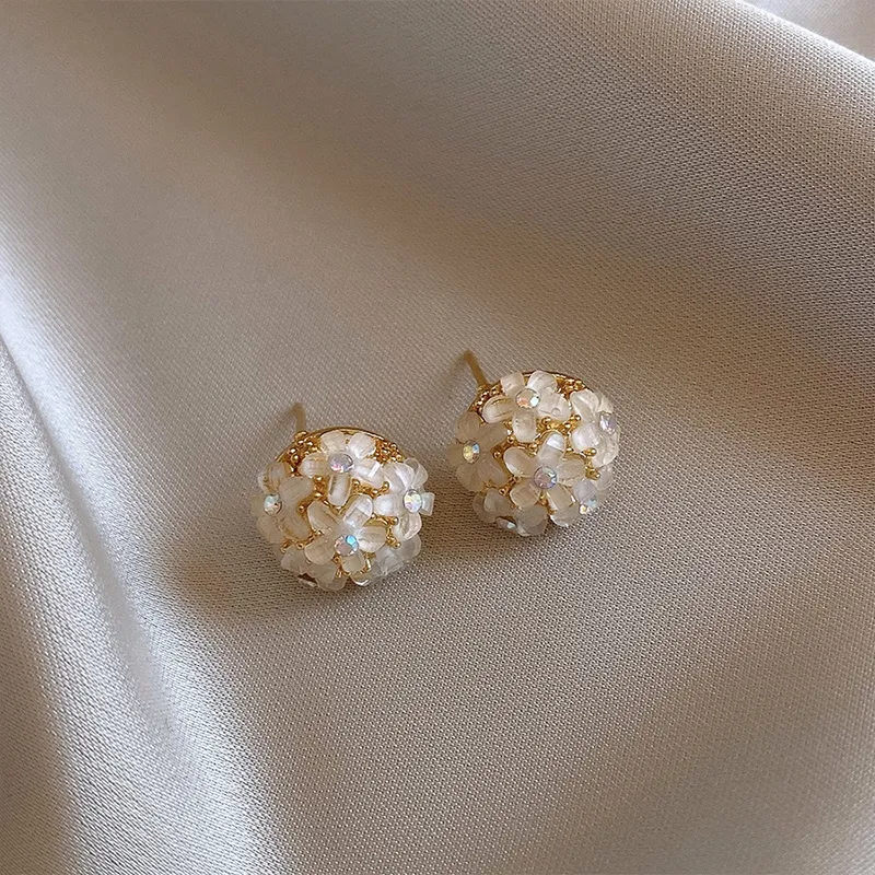 QIMEILA Alloy Stud Earrings Women's-3