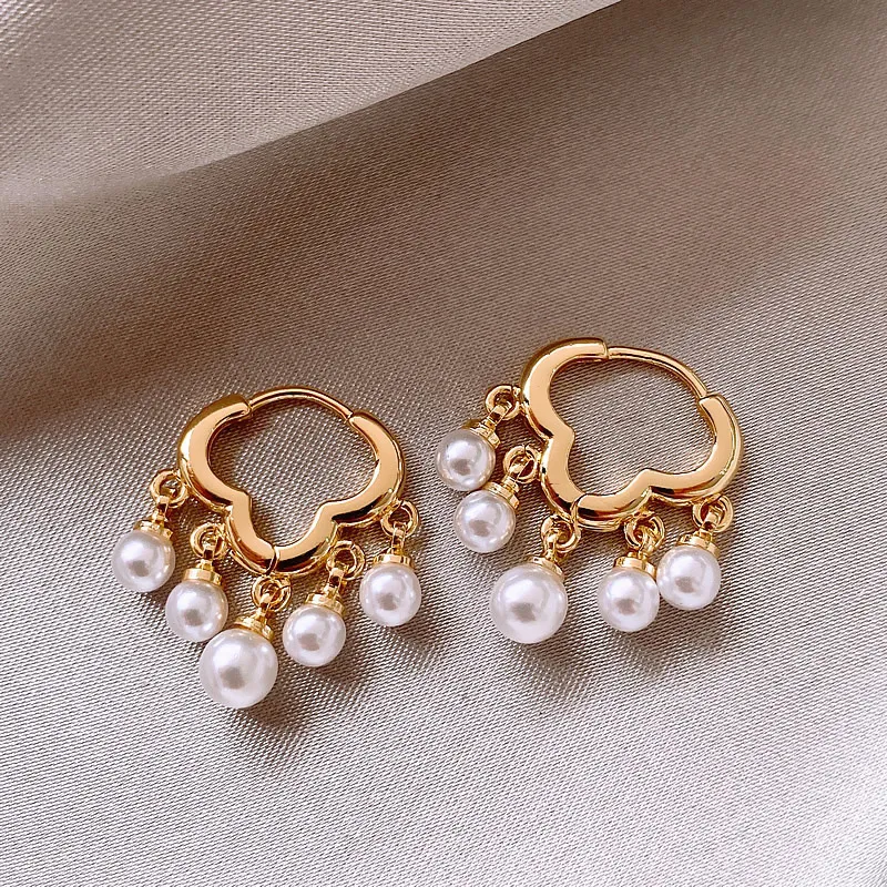QIMEILA Copper Alloy Earrings Women's-4