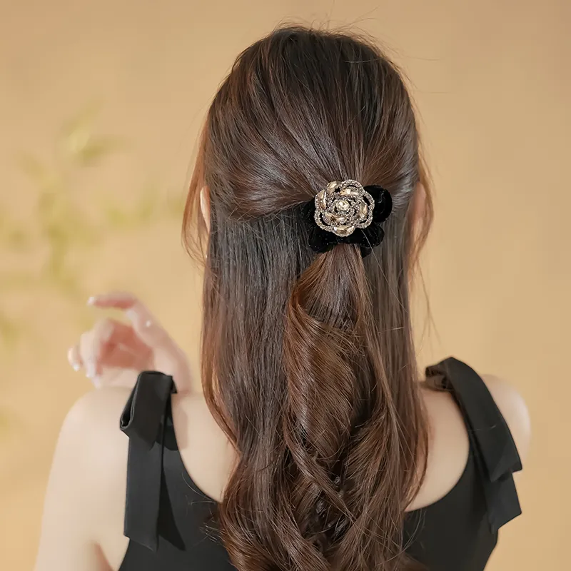 QIMEILA Fabric Hair Tie Women's-4