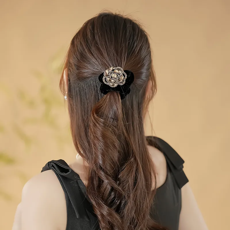 QIMEILA Fabric Hair Tie Women's-3