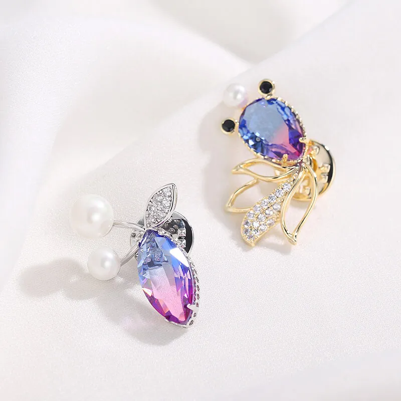 Zoo Jewel Alloy Brooches Women's-3