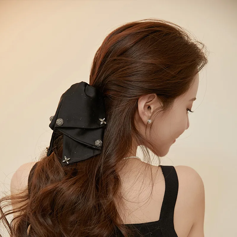 QIMEILA Fabric Hair Clips Women's-2