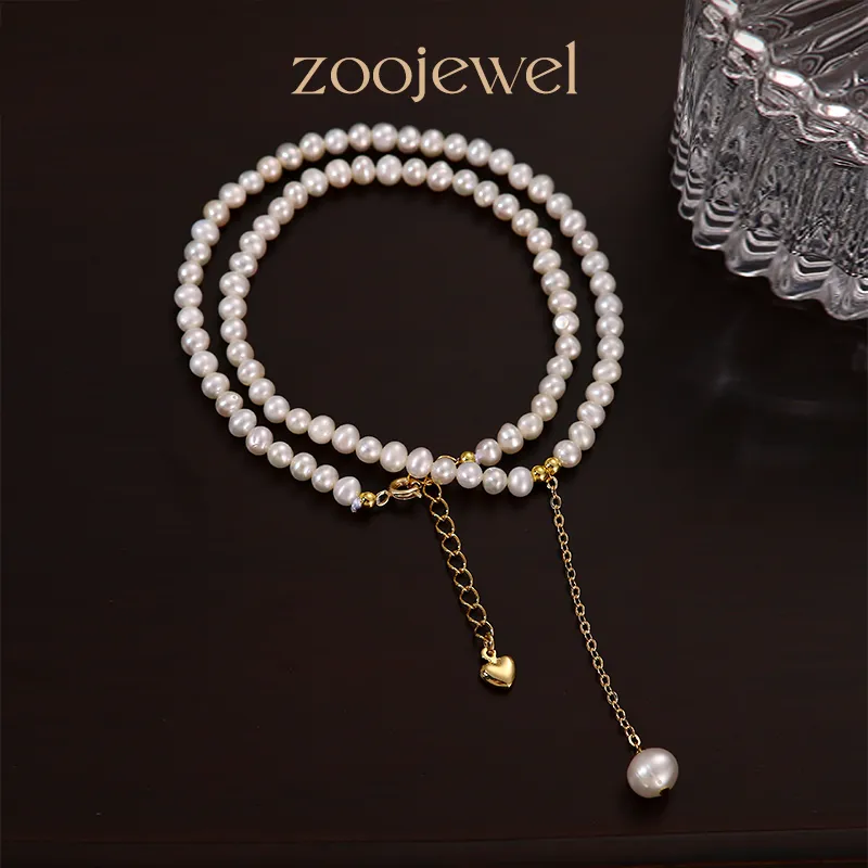Zoo Jewel Copper Necklaces Women's-6