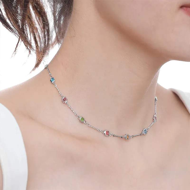 QIMEILA Copper Alloy Necklaces Women's-2