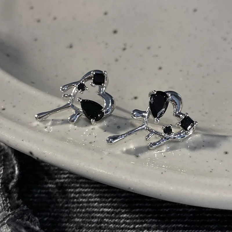 Zoo Jewel Alloy Earrings Women's-4