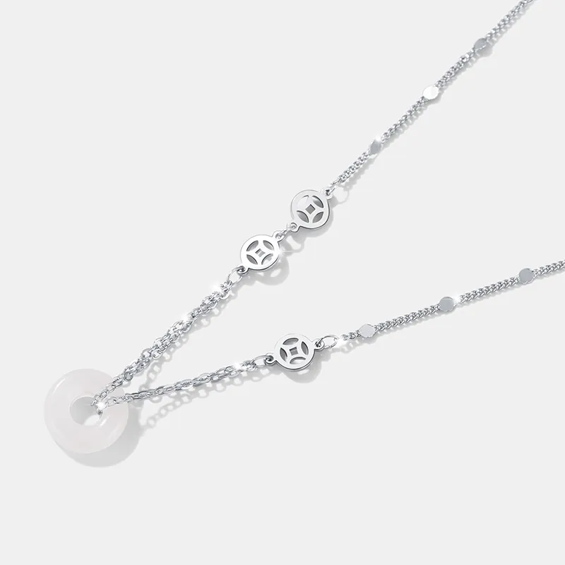 QIMEILA Copper Alloy Necklaces Women's-3